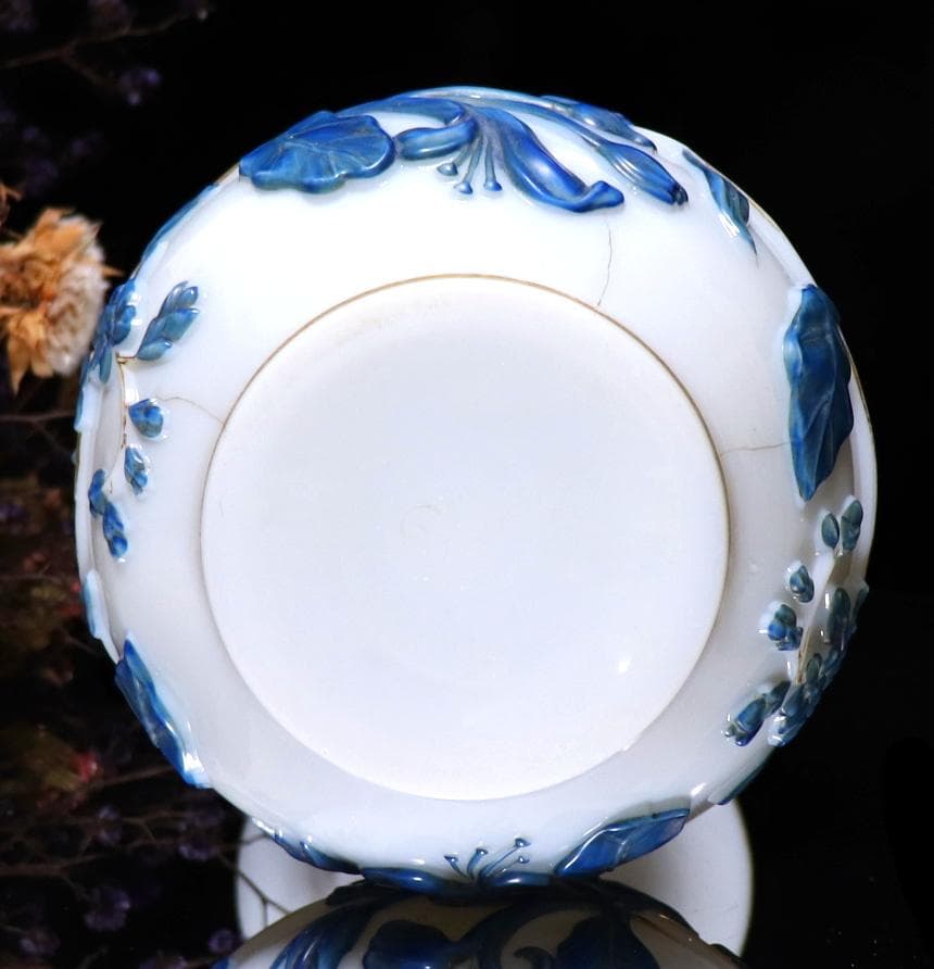 オールド・バカラ 19世紀美術館級作品 パリ万博試作品 レアカラー 大型