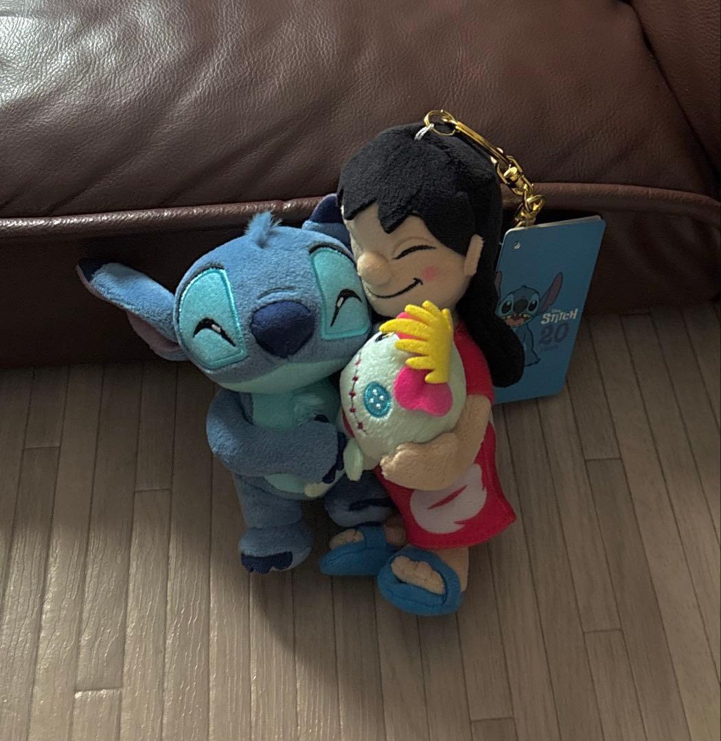 リロ&スティッチ ぬいぐるみキーホルダー ディズニー リロ&スティッチ ぬいぐるみキーホルダー・キーチェーン