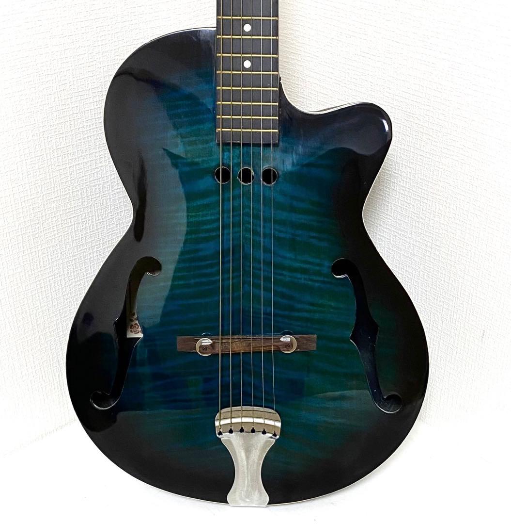 希少カラー】 S POWER FKRP-39C アコギ クラシックギター 青 - メルカリ