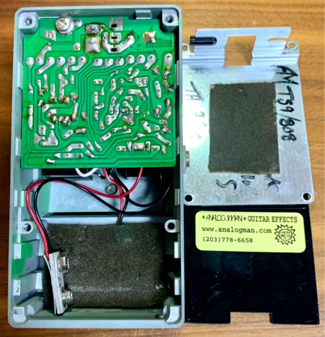 analog.man TS-9 MOD KWS【JRC4558DDツヤあり搭載】