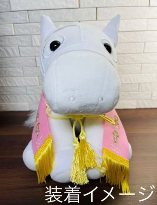 アイドルホース【ソダシ/'21桜花賞Ver.】Lサイズぬいぐるみ用 優勝レイ