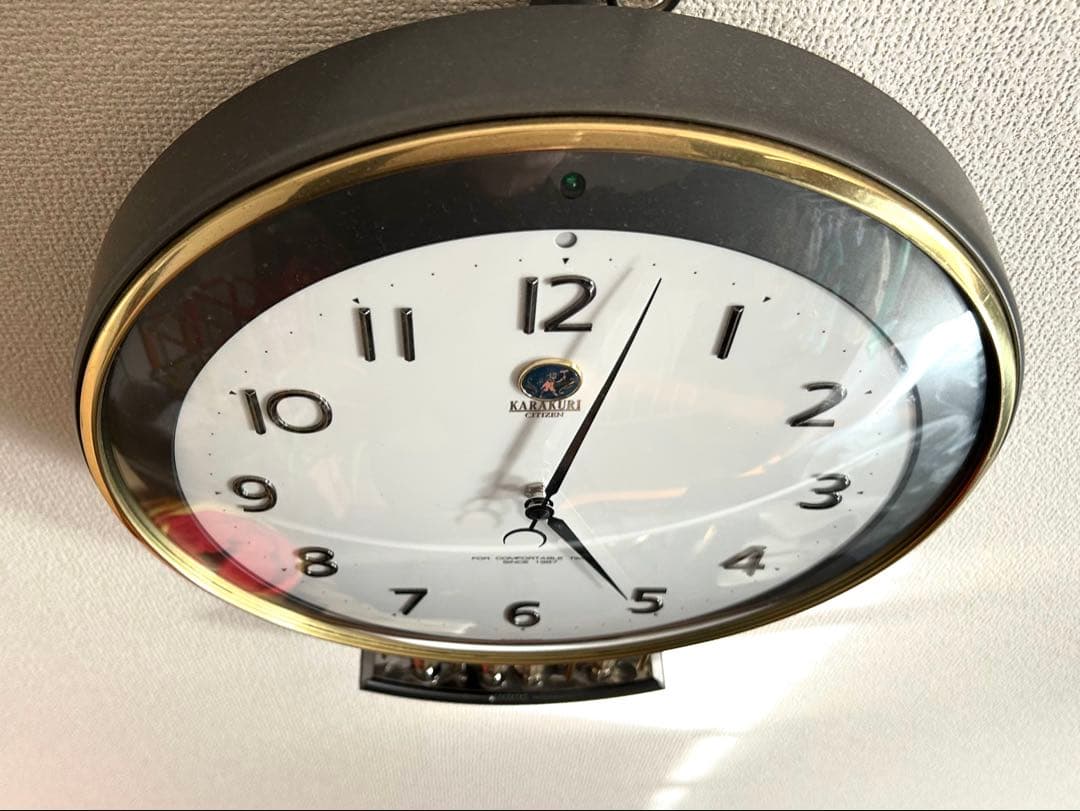 CITIZEN シチズンからくり時計 karakuri 掛け時計 昭和レトロ - メルカリ