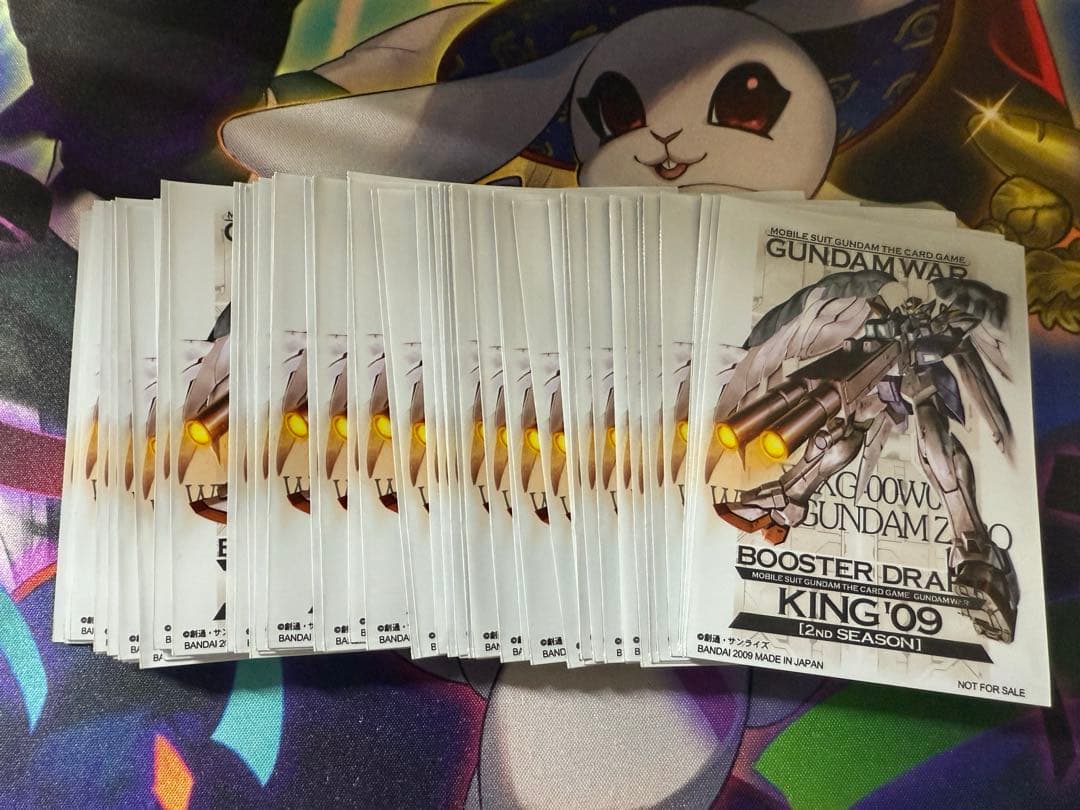 ガンダムウォー　ウイングガンダム　スリーブ　60枚 ガンダムウォー ウイングガンダム スリーブ - メルカリ