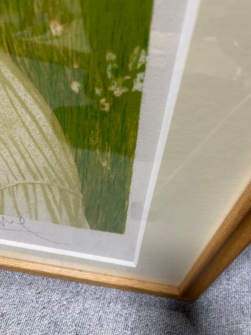 ガンヌ No521 夏の陽ざし リトグラフ TIME LIFE GALLERY