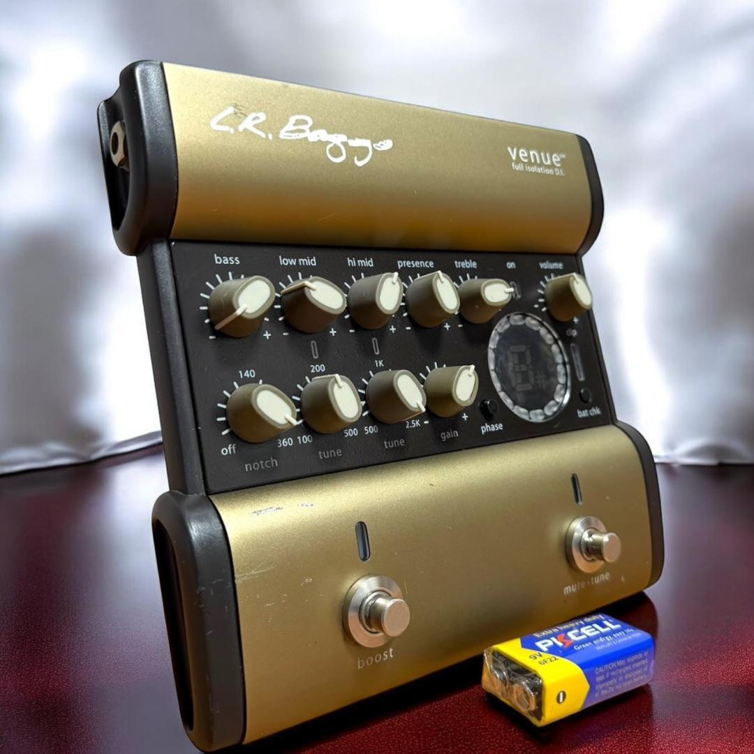☆良品 L.R.BAGGS VENUE D.I. プリアンプ DI アコギ用