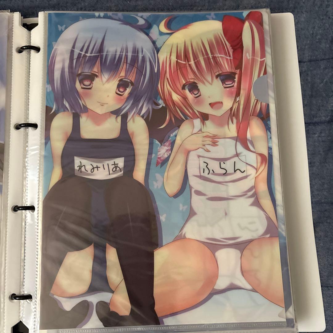 東方project レミフラ　水着　美少女　クリアファイル　VZ29 grep_21495