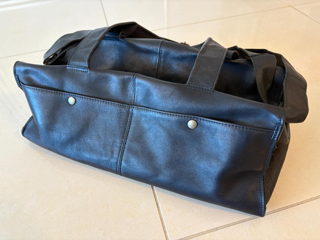 美品 m+ エムピウ CASSA2 カッサ2 ブラック m+（エムピウ） ミニボストンバッグ/ショルダーバッグ 2way cassa2