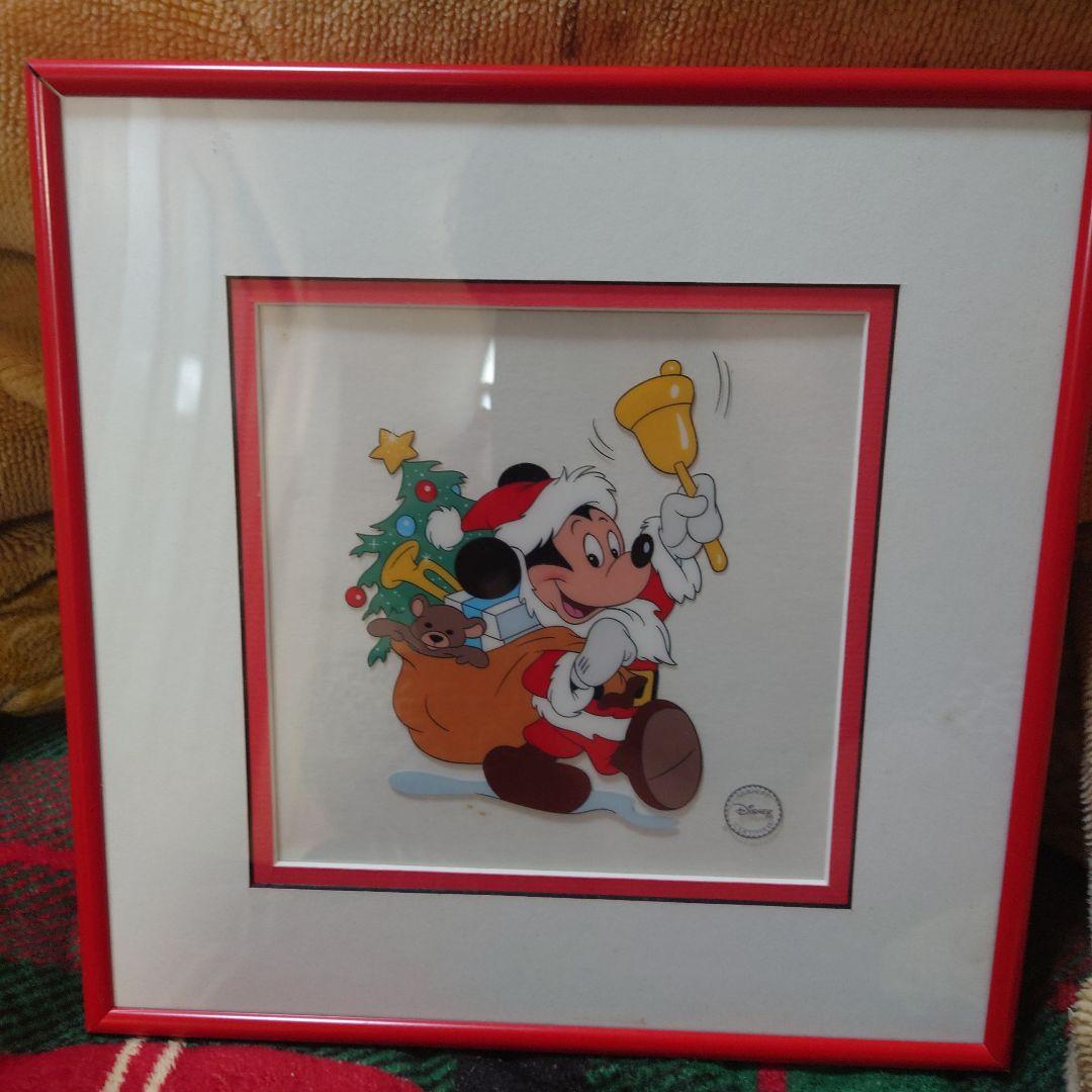 ディズニー　セル画 ディズニー セル画「シンデレラ」額縁2種選択可 展示用フック付