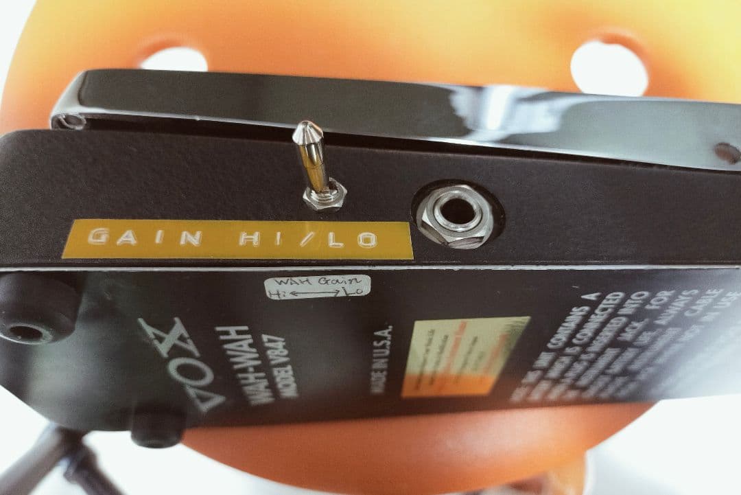 Vox ワウペダル V847 シブヤ楽器モディファイ - メルカリ