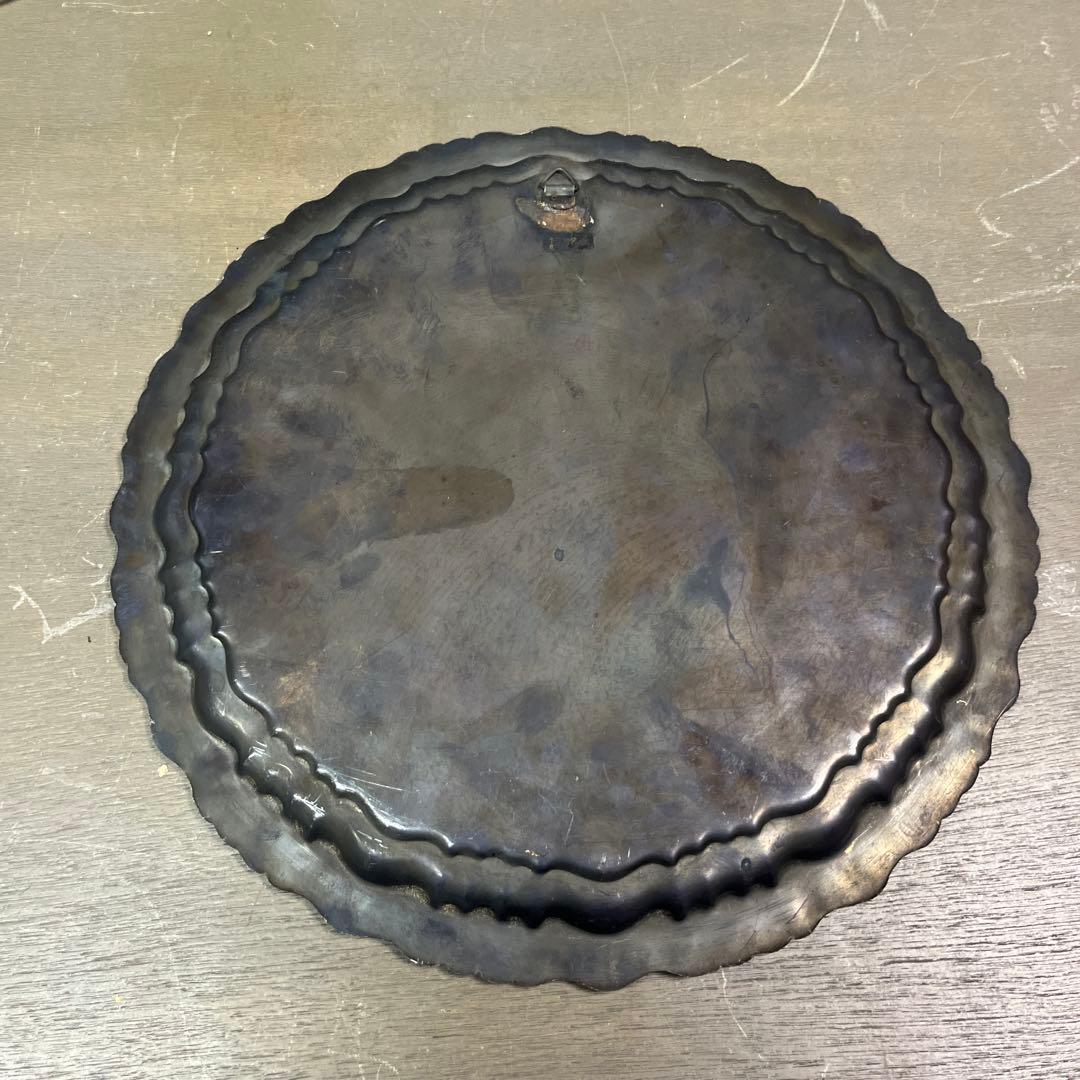 2 エジプト 大皿 壁掛け プレート 飾り皿 金属製 K10756884 - 置物通販