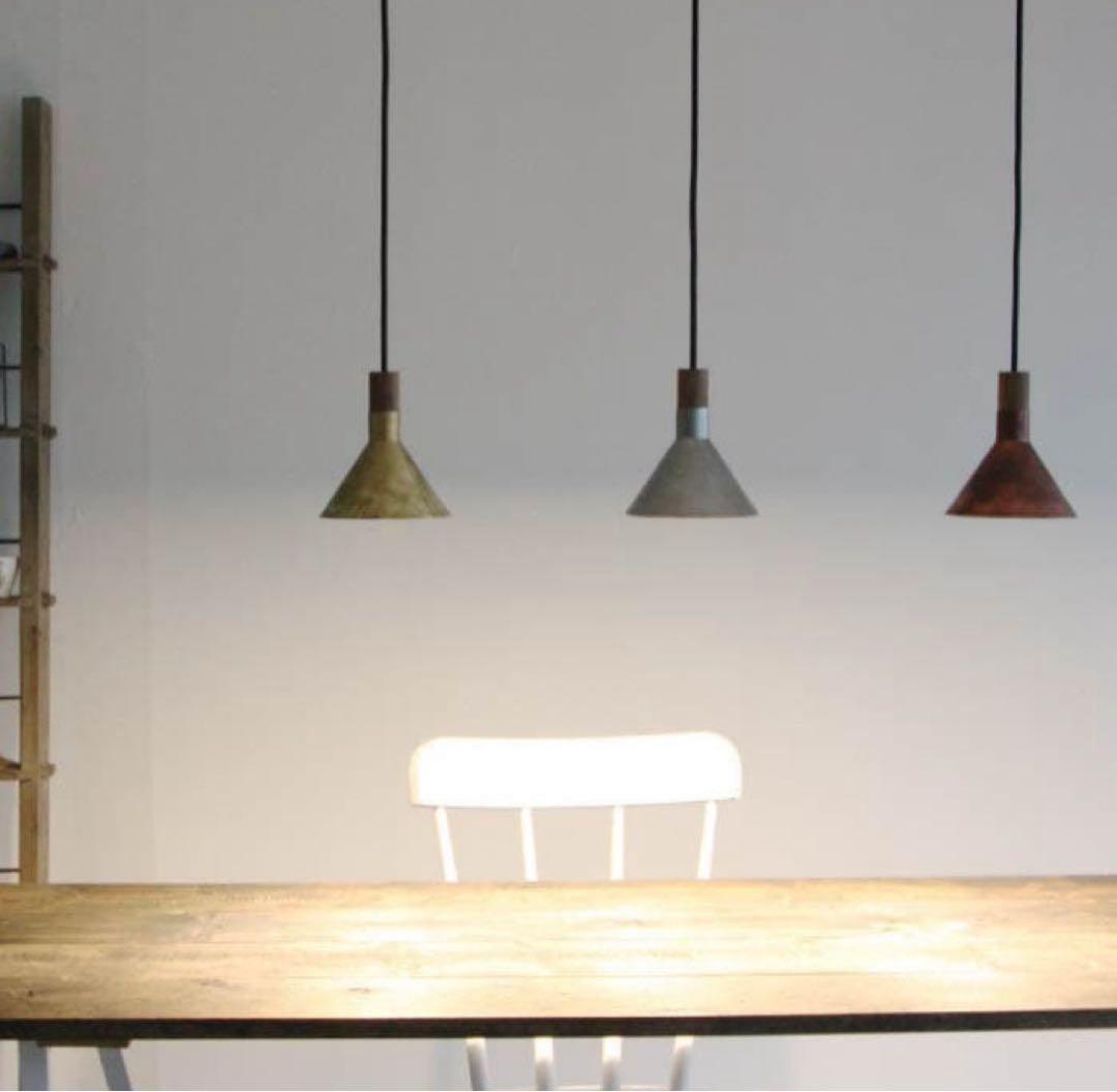 美品 Epoca エポカ LED ペンダントランプ ペンダントライト ブロンズ