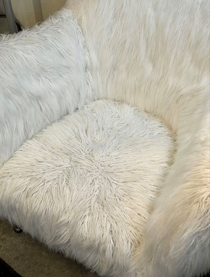 KARE ゴールドフィンガーホワイト アームチェア【monoroom町田