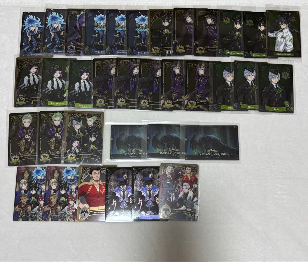 ツイステ ツイステッドワンダーランド まとめ売り ウエハースカード