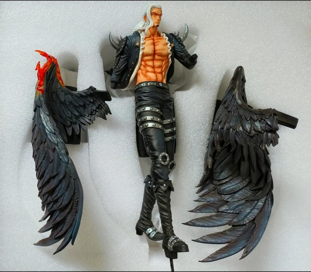 ワンピース 火災のキング アルベル フィギュア ガレージキット 塗装