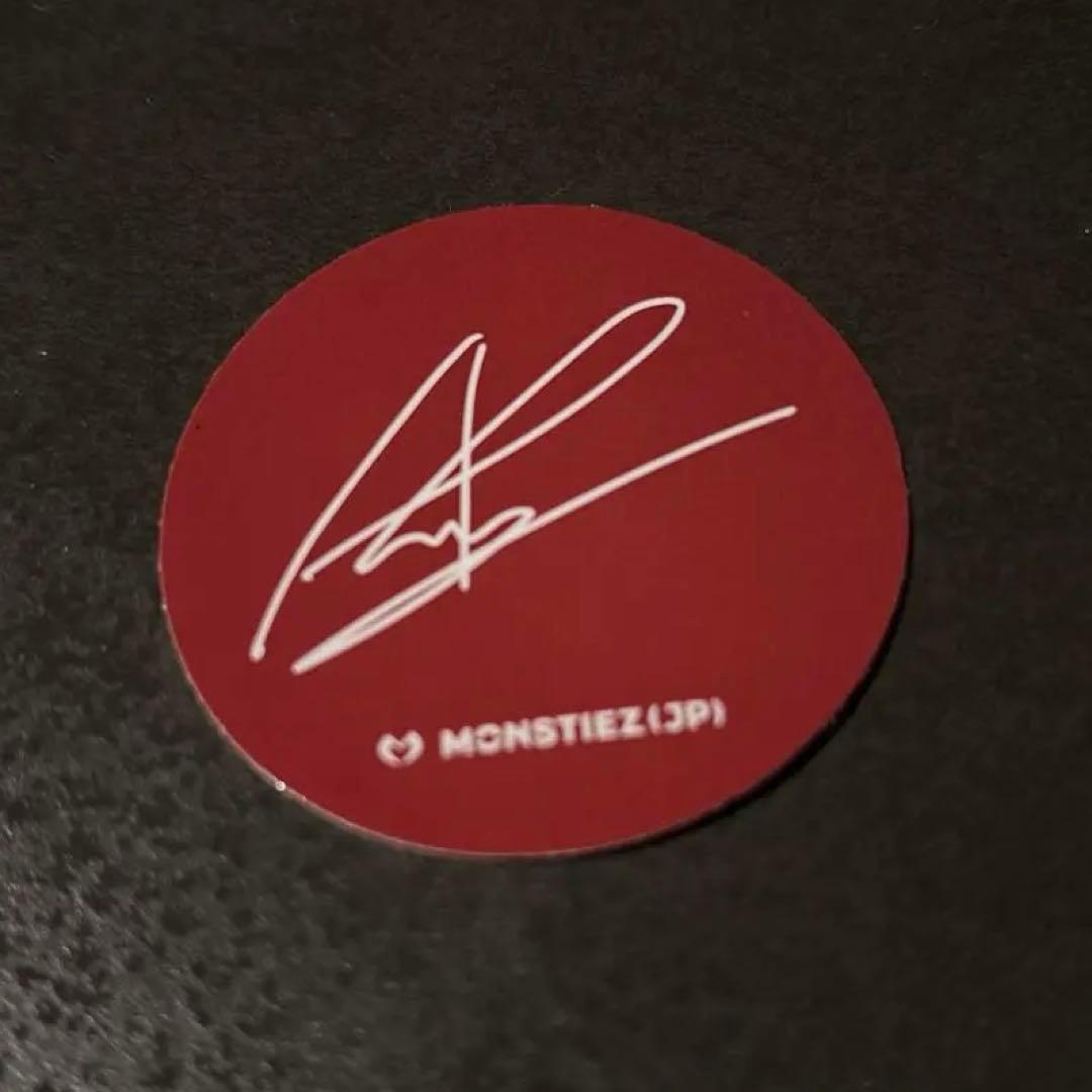 アヒョン ライブ ステッカー w会員 サイン ベビモン BABYMONSTER