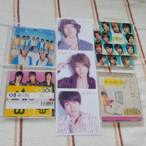 ★５７枚❤️NEWS初期などDVD★CDテゴマス★大量セット新品有★帯付き多数