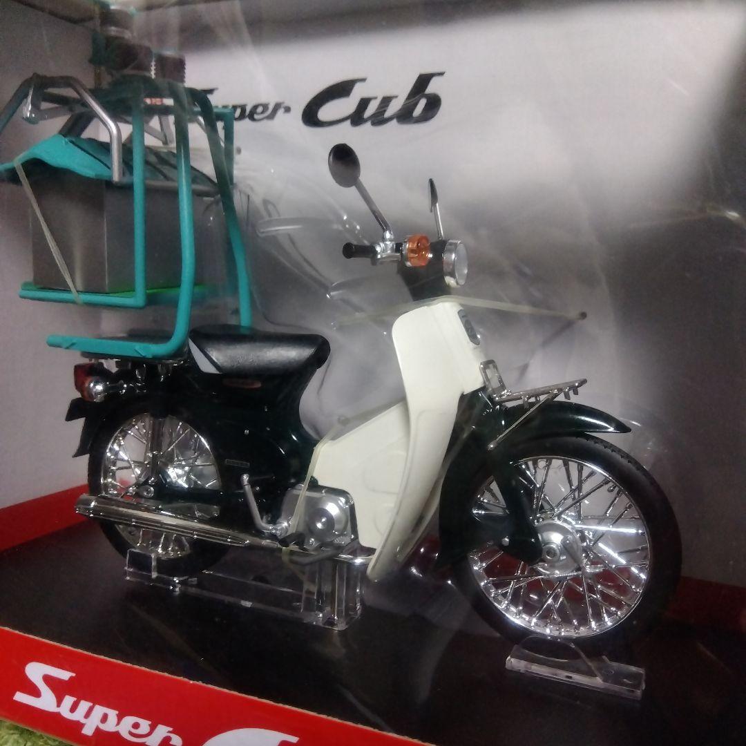 ホンダ Honda スーパーカブ 出前機付 1/12 完成品バイクシリーズ
