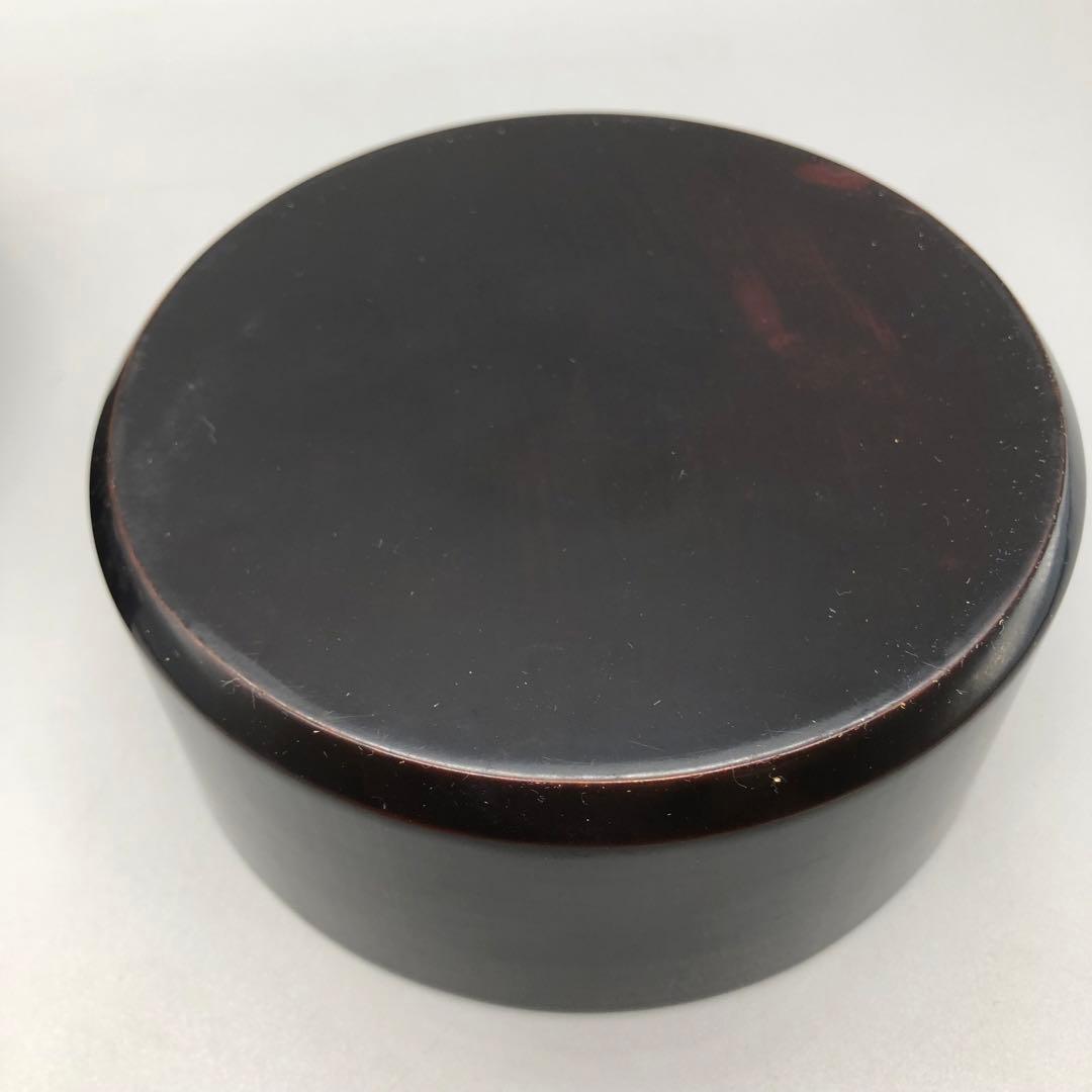 新品未使用木箱入り宮内庁御用達山田平安堂高級漆塗り鶯宿梅菓子器伝統