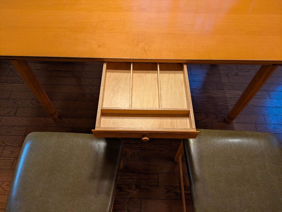 MIKIMOKU ミキモク ダイニングテーブル（別で椅子も出展） - メルカリ