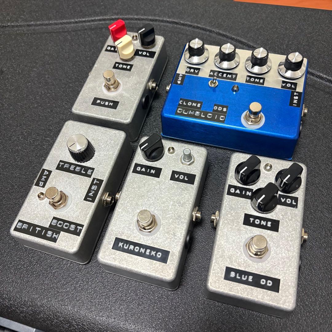 【常田大希風】エフェクター セット オーバードライブ ブースター King Gnu 常田大希(Gt.Vo)さん、新井和輝(Ba.)さんの現在使用中の