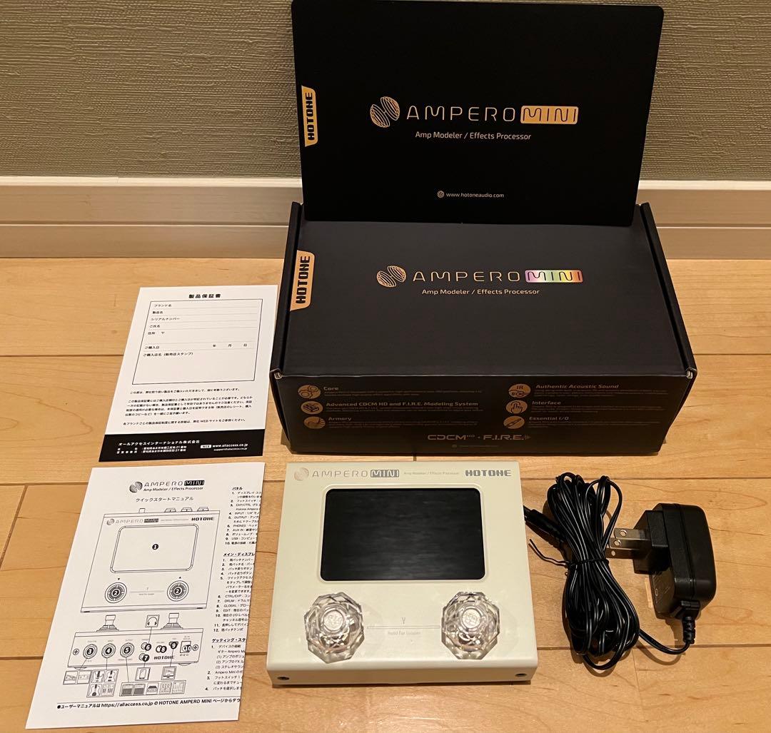 HOTONE Ampero Mini マルチエフェクター HOTONE | AMPERO Mini | マルチ・エフェクター | 製品情報