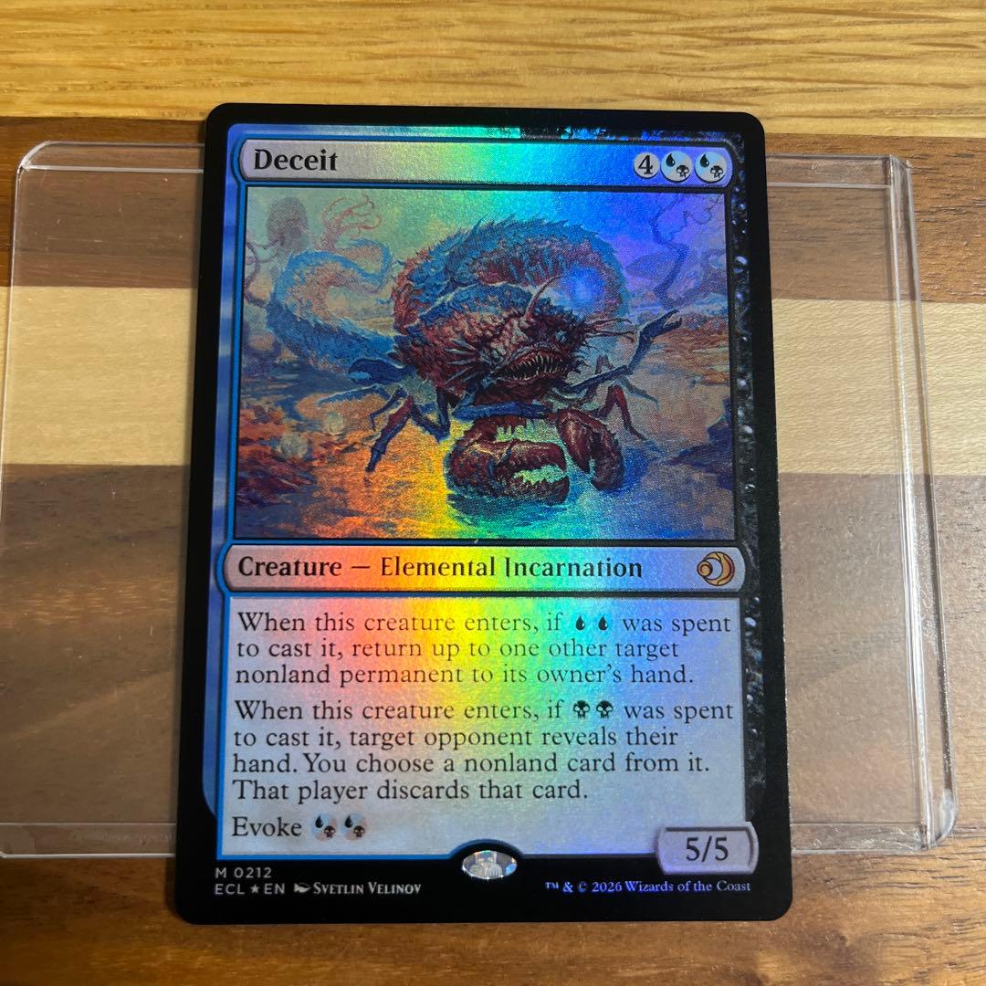 mtg 欺瞞 / Deceit foil 英語版 - メルカリ