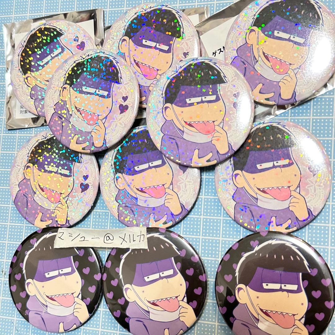 おそ松さん ゲス松 缶バッチ バッジ 松野一松 セット まとめ売り 痛バ