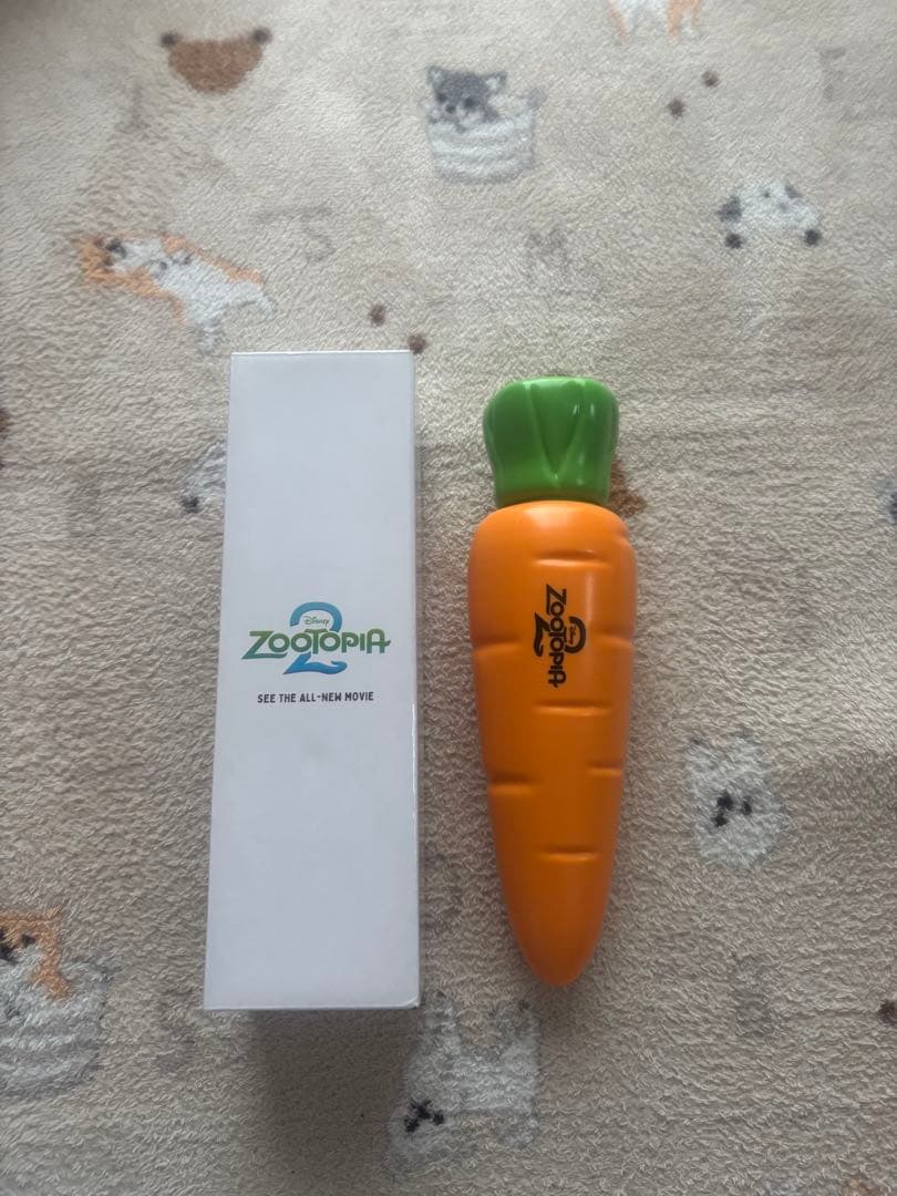 新品未使用】 ズートピア2 にんじん 折りたたみ傘 TO_STORE 第二弾の