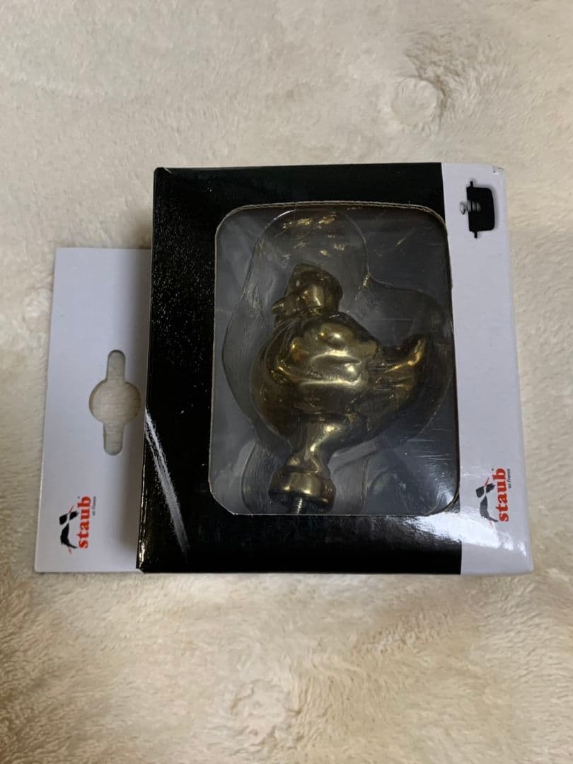 【ストウブ】ルースターノブ【非売品】【未使用】 STAUB - 【新品未使用】ストウブSTAUB鳥柄ノブの通販 by パリジェンヌ