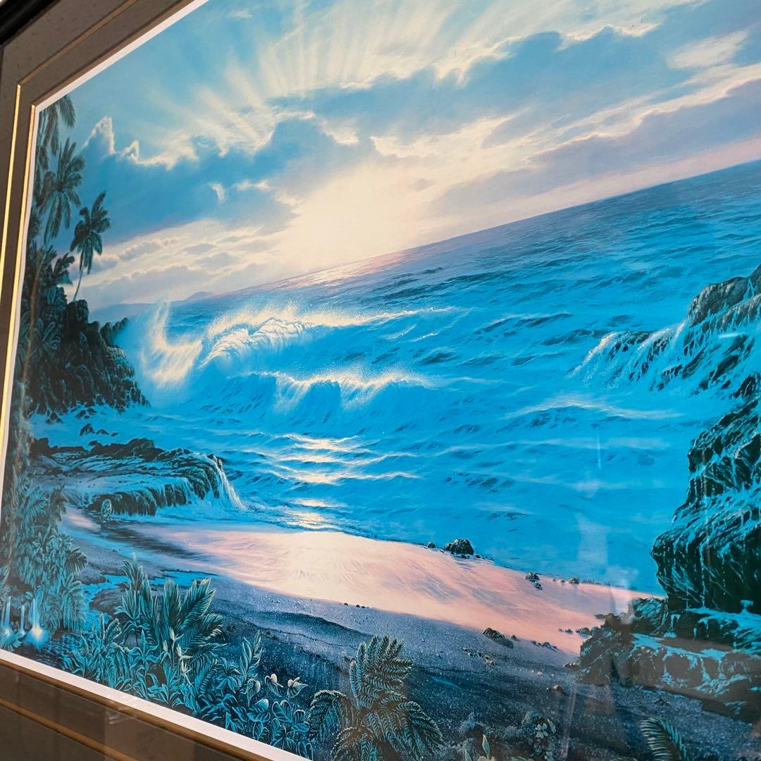 クリスチャン ラッセン本物 初期シルクスクリーン絵中サイン - メルカリ