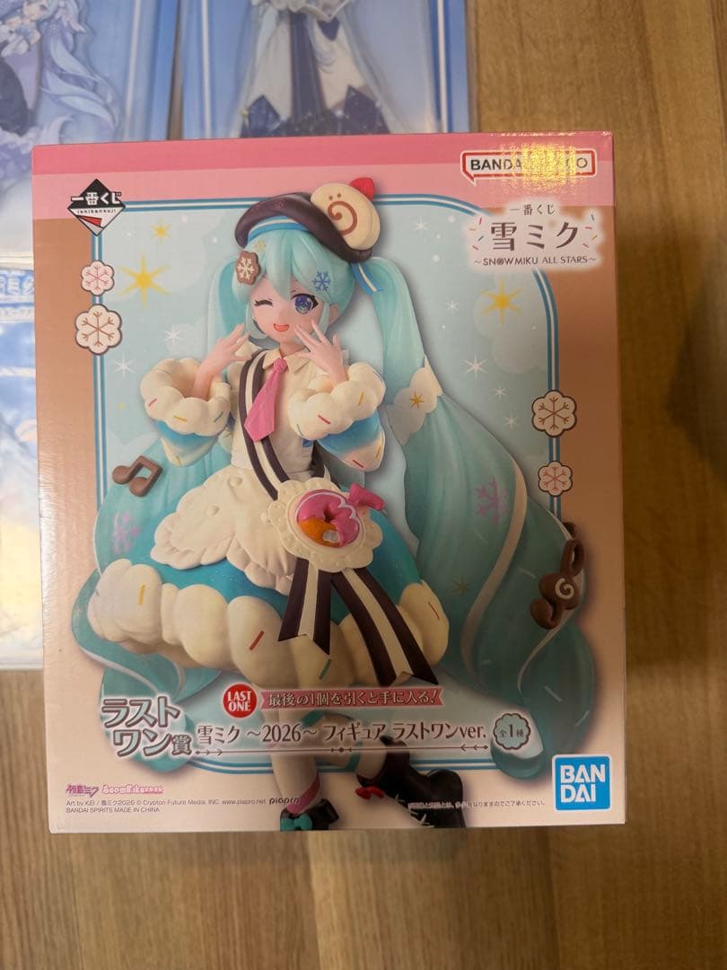一番くじ 雪ミク 2026 ラストワン アクリルスタンドセット - メルカリ