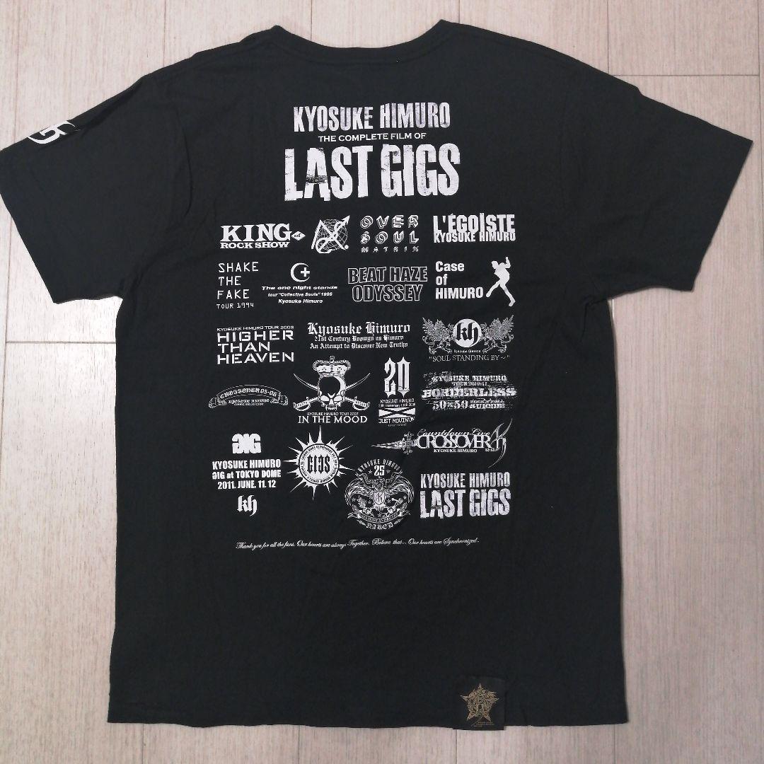氷室京介 THE COMPLETE FILM OF LAST GIGS Tシャツ - メルカリ