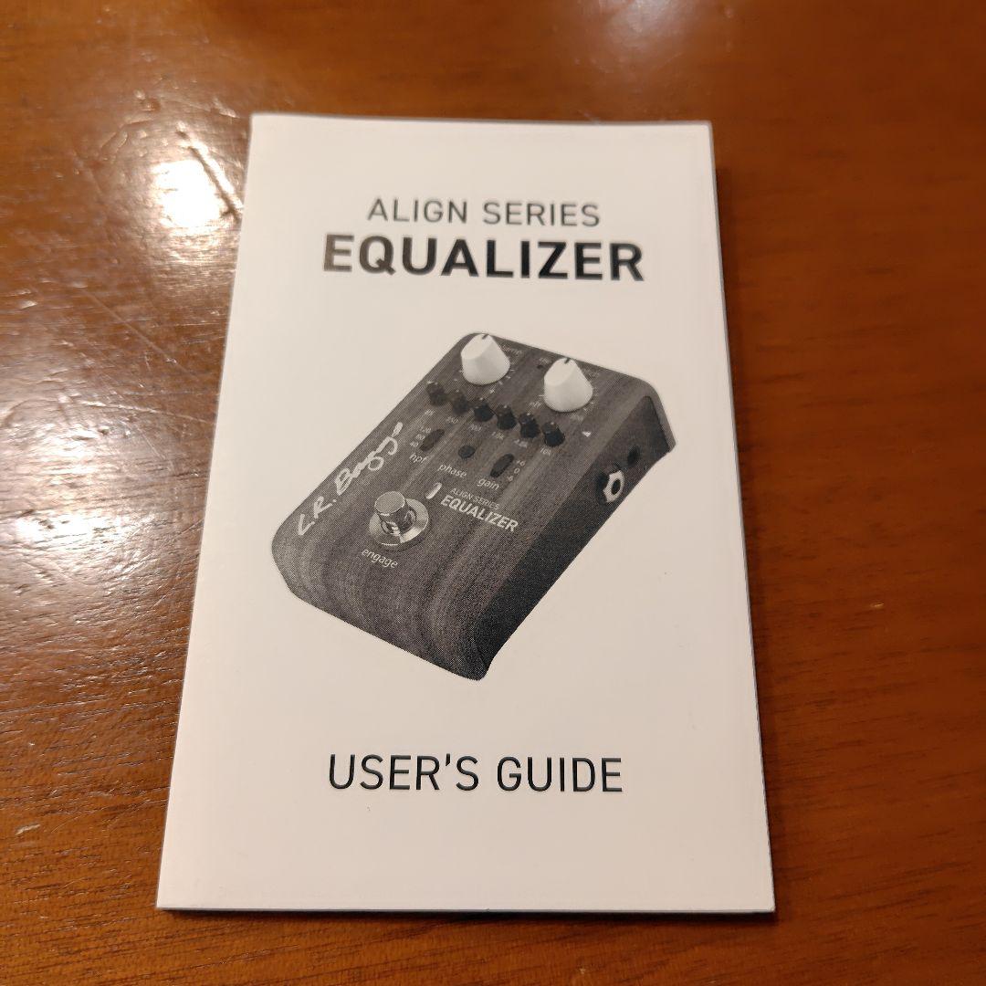 最安値送料込み　L.R.Baggs Align Series Equalizer