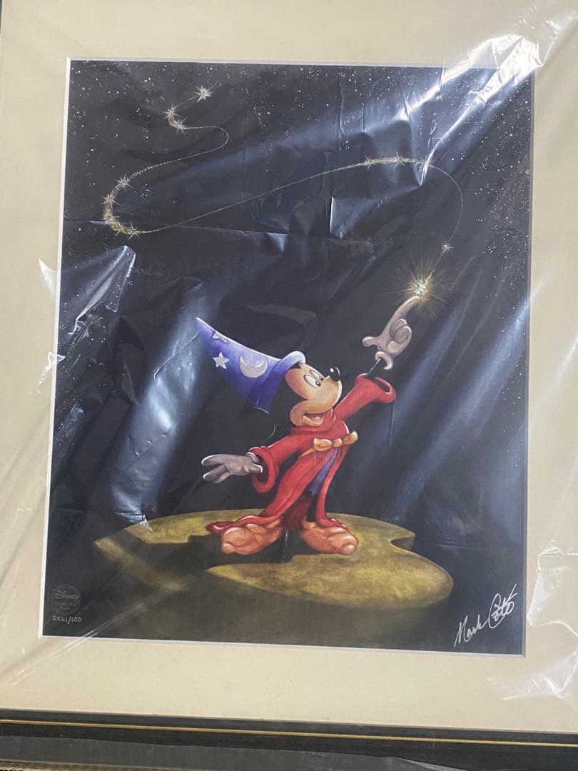 A LITTLE NIGHT MAGIC ミッキー　スワロフスキー　デラックス版 SWAROVSKI（スワロフスキー） ミッキーマウス 魔法使いの弟子 2014 年