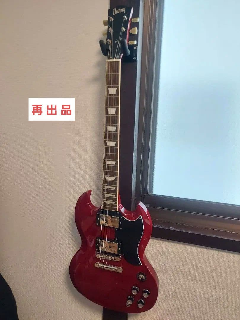 再出品【美品】Burny SRSG-55 (2023年製)　生産完了品 Amazon | Burny SRSG55 Cherry 初心者14点セット 【MG10付き】 SG