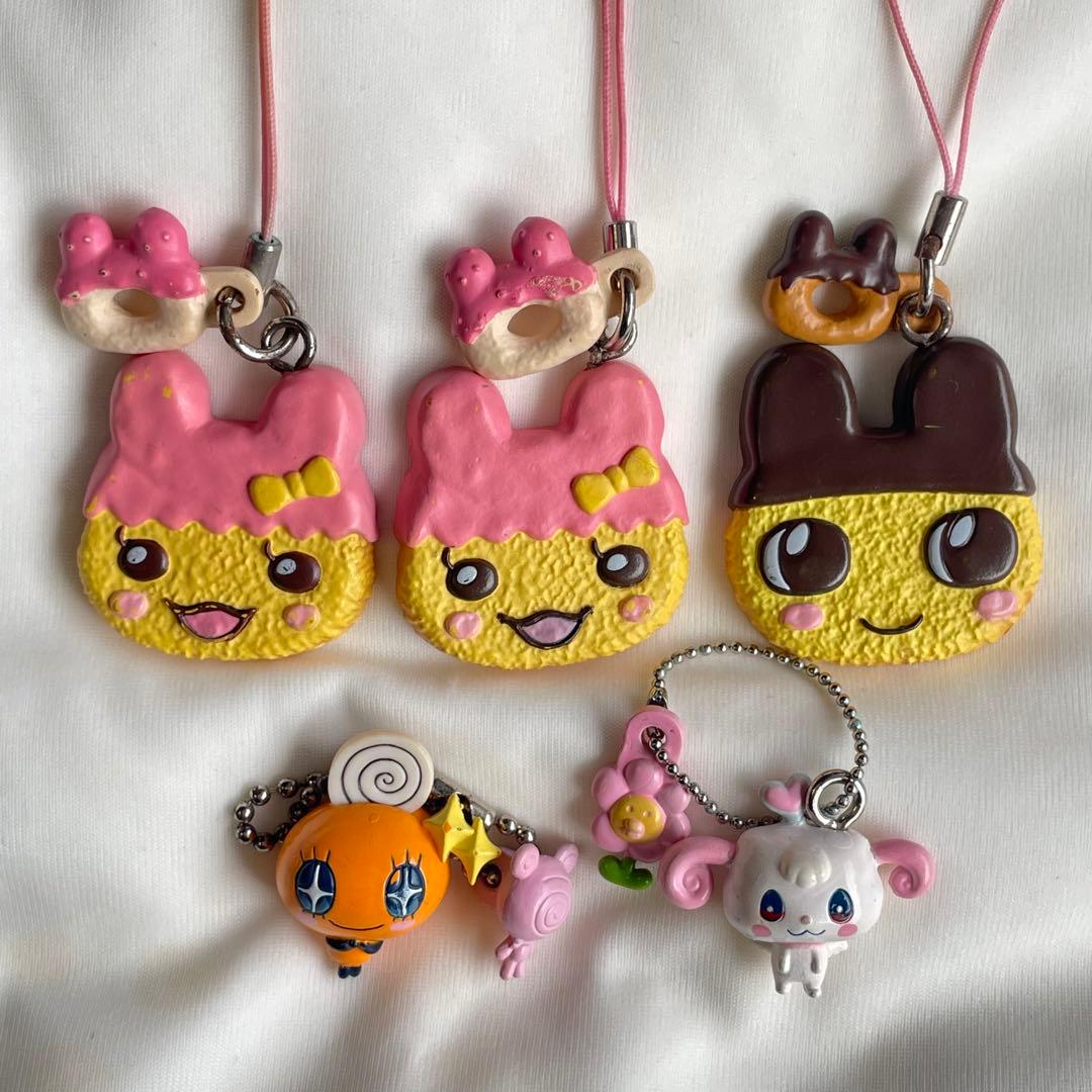 希少品 たまごっち! クッキー&ドーナツ ストラップ 他5点 平成レトロ