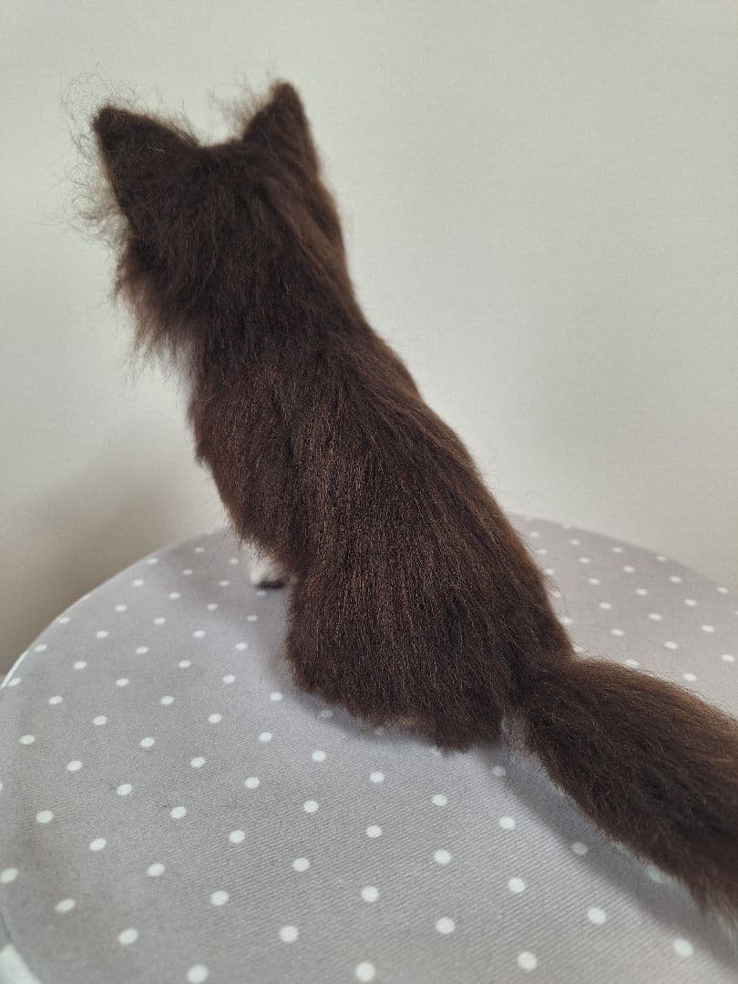 《確認用》羊毛フェルトチョコタン