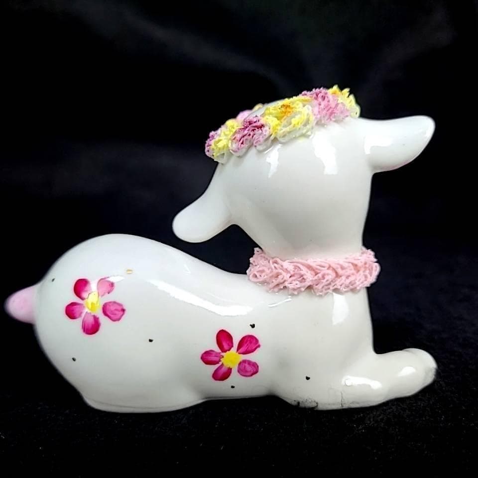 ○美品◇アイリッシュドレスデン 羊 ひつじ 未年 2015 箱つき 干支 1