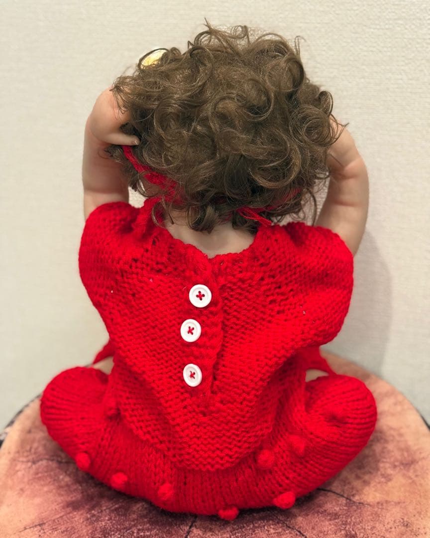 ☆新品☆リボーンドール フルボディー 天使の笑顔のベビーちゃん45cm