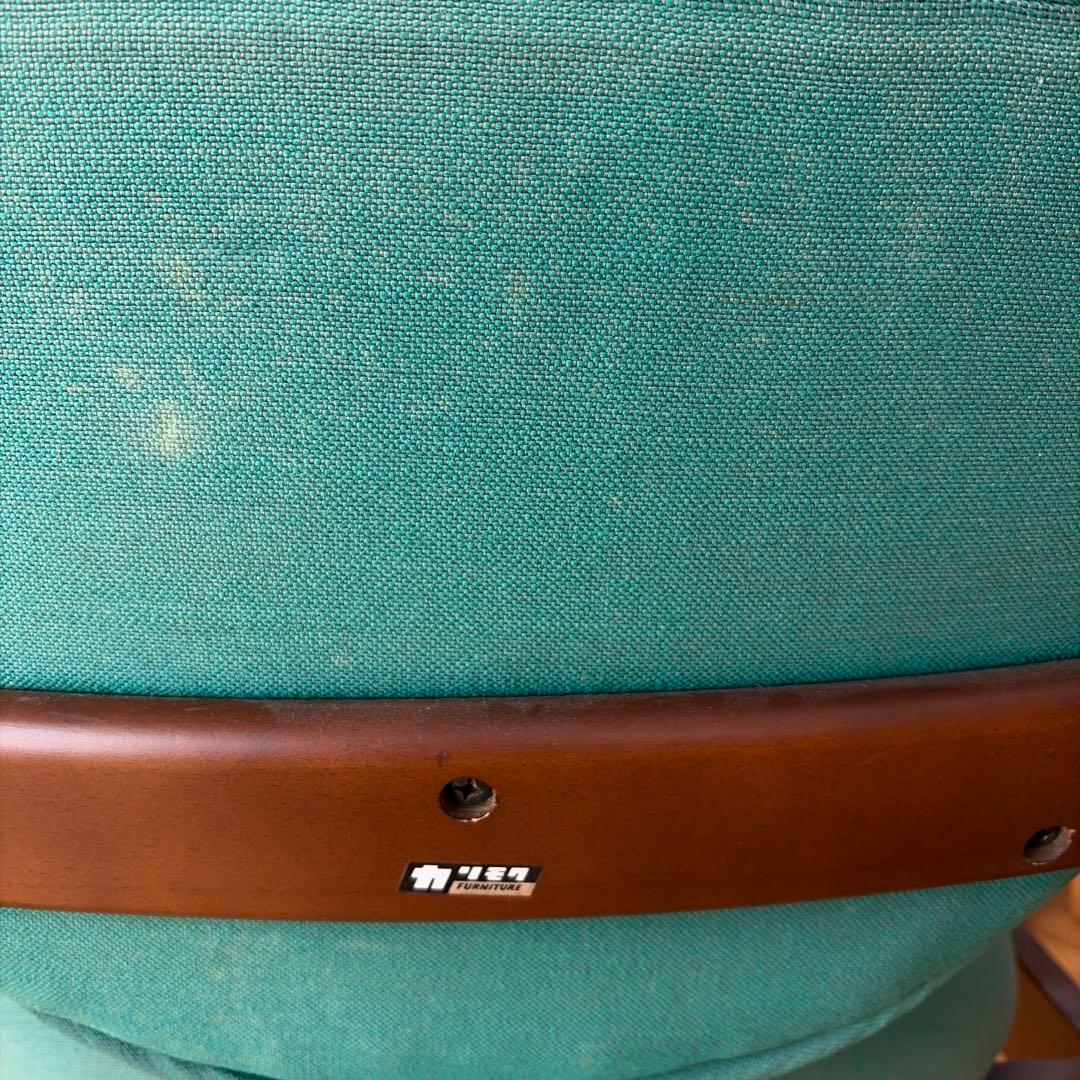 70s オールドカリモク ロビーアームチェア ミッドセンチュリー モダン