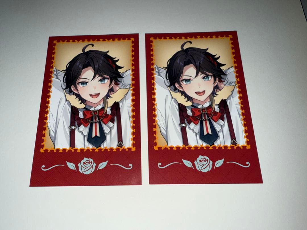 Rose Valentineランダムチェキ風カード 三枝明那 にじさんじ - メルカリ