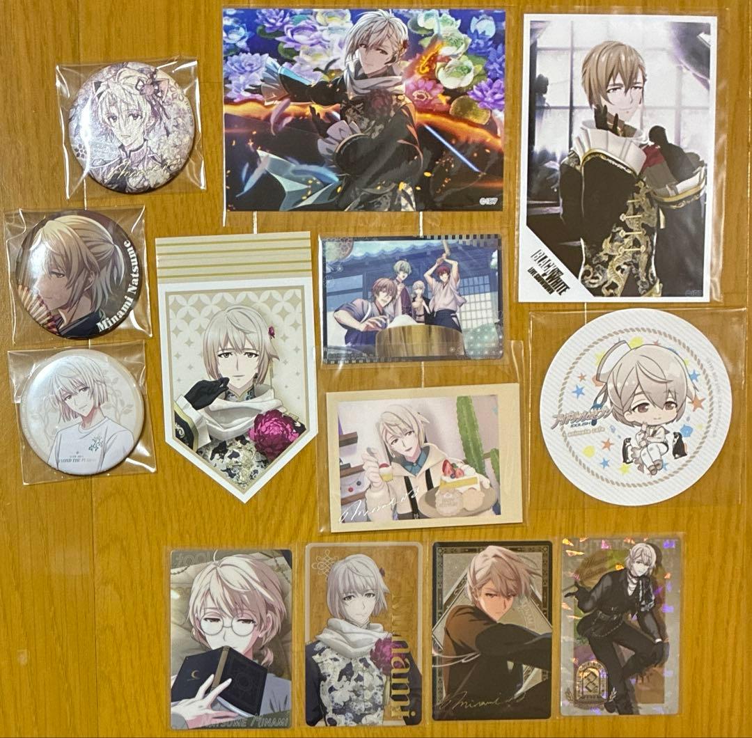 アイドリッシュセブン アイナナ 棗巳波 メタカ 缶バッジ ブロマイド