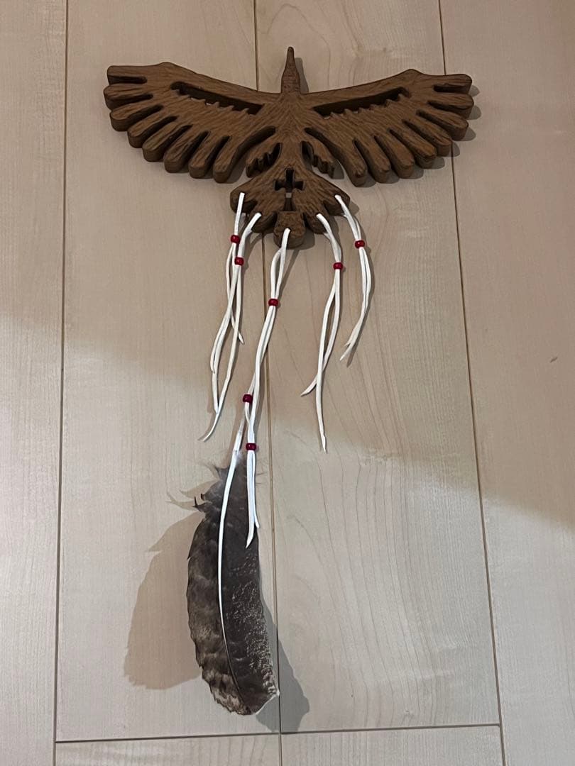 junmurayama ジュンムラヤマ　イーグル　オブジェ　木製　ラリースミス junmurayama ジュンムラヤマ イーグル オブジェ 木製 ラリースミス