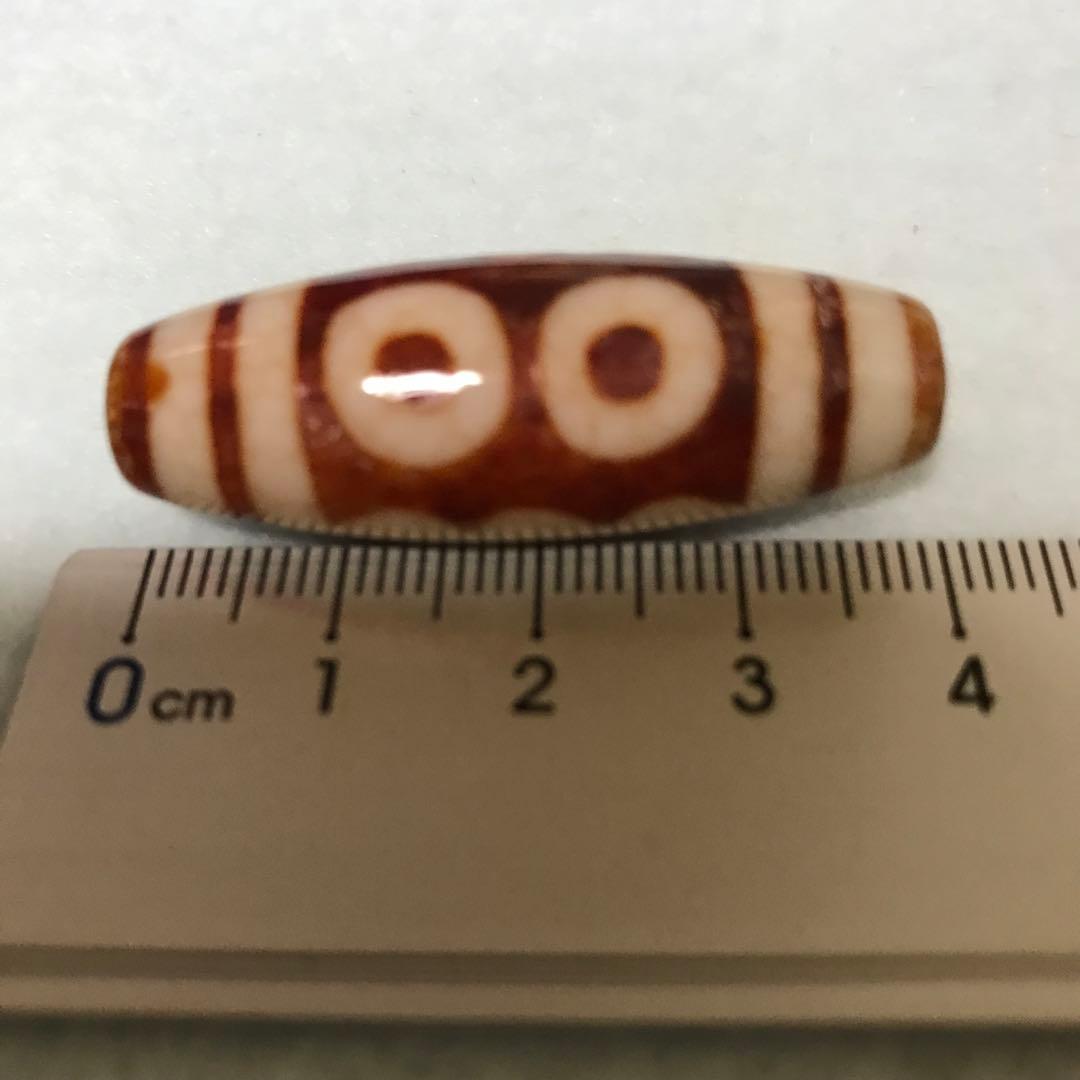 超激レア珍品‼︎ 赤龍紋 五眼天珠 - メルカリ