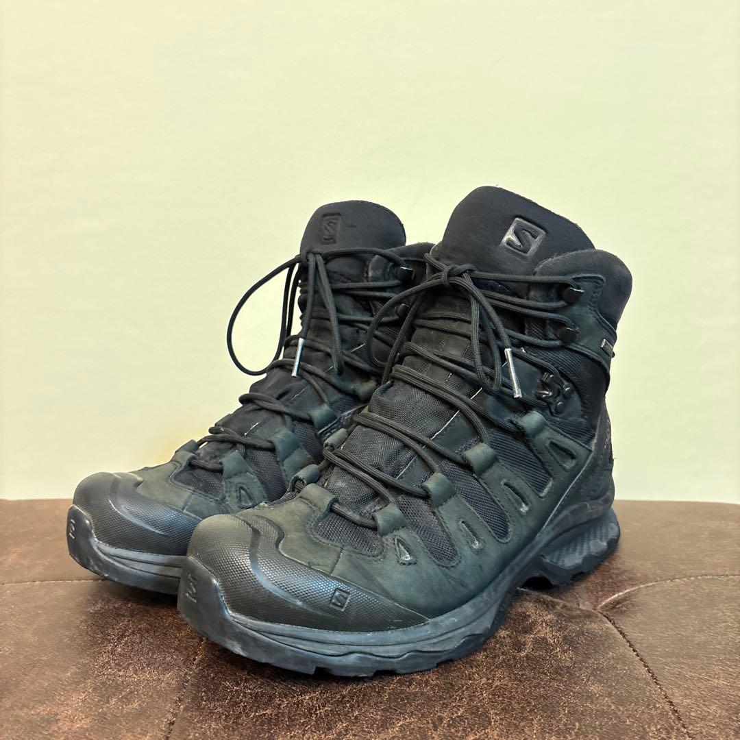 サロモン　QUEST 4D Gore-Tex® FORCES 2 EN 黒 QUEST 4D FORCES 2 HIGH Gore-Tex® EN – Black | 七洋交産株式会社