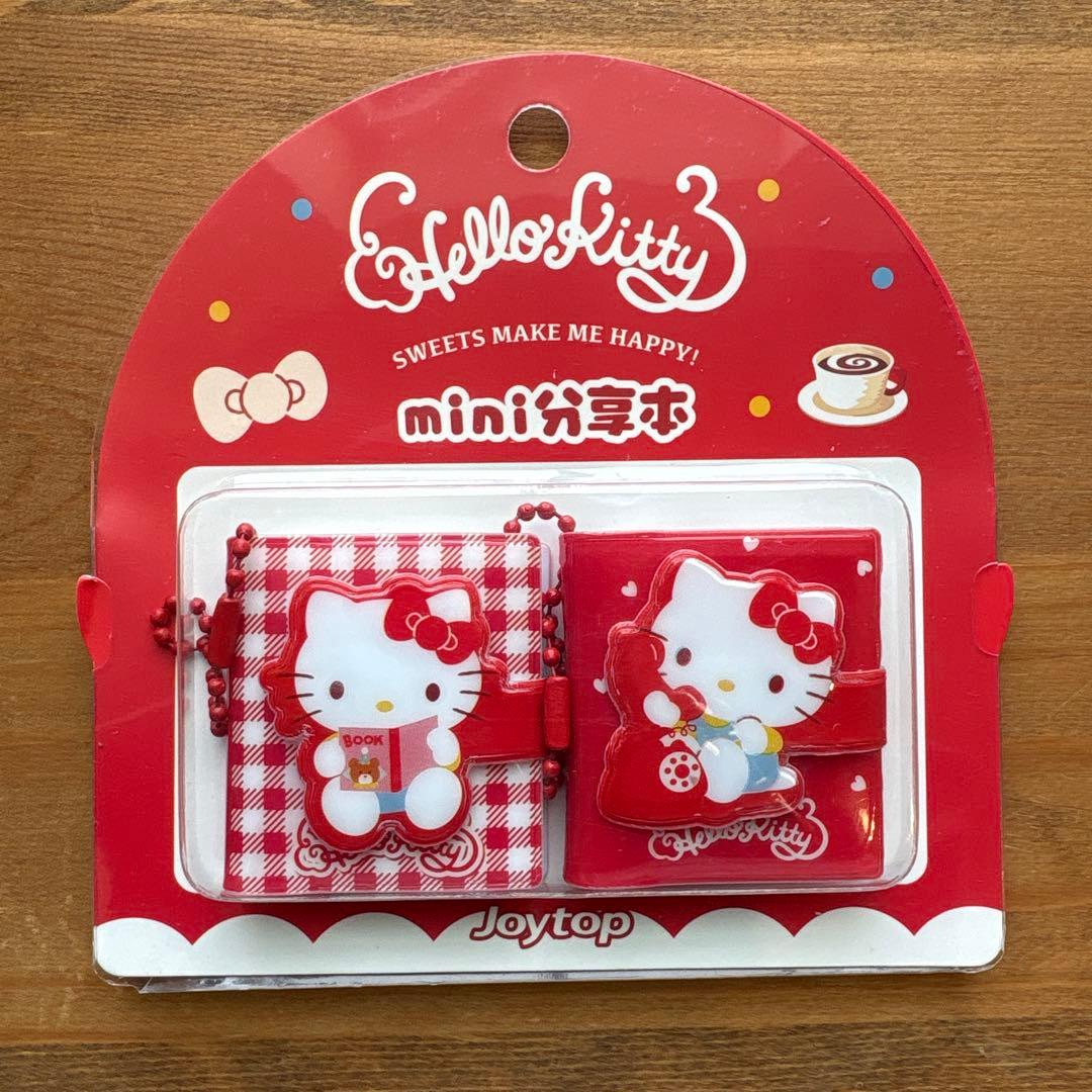 キティちゃん 海外限定 キーホルダーミニノート サンリオ チェック ②