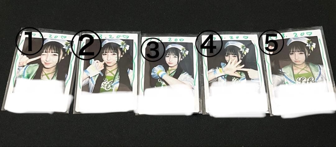 iLiFE 若葉のあ サインあり コメありチェキ まとめ売り - メルカリ