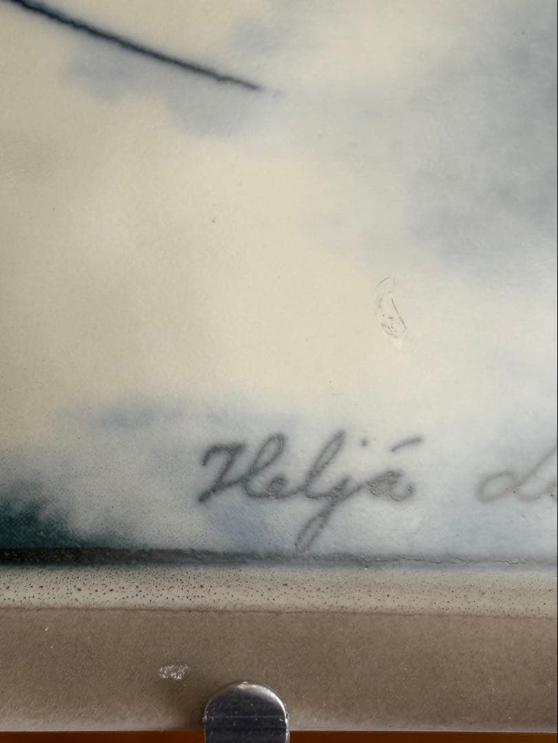 ARABIA アラビア ヘルヤ 四季の陶板画(大) \"Talvi\"