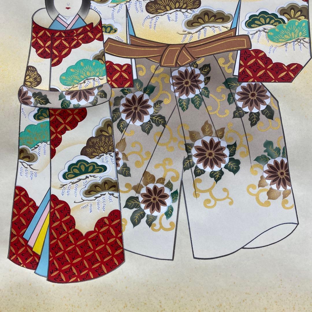 美品 掛け軸 川村観峰作 立雛図 共箱 縁起物 雛人形 ひな祭り - メルカリ