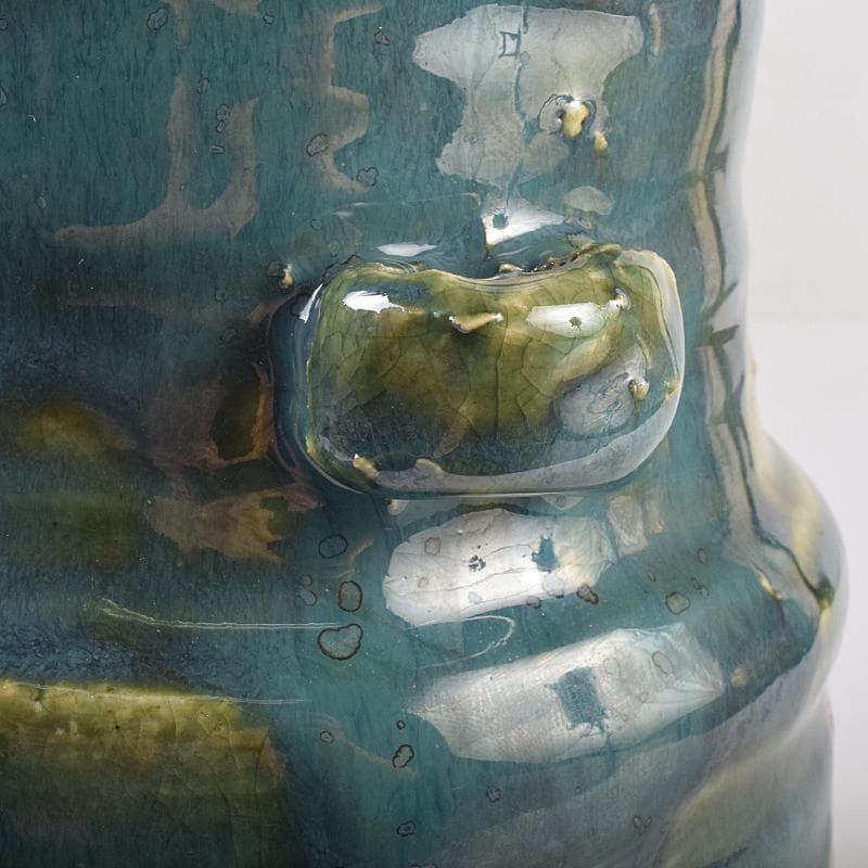 北大路魯山人作 青織部 木槌水指 黒田陶々庵極め箱 D R8875B - メルカリ